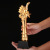 Metal Resin Crystal Trophy Medal Making Thumb Five-Pointed Star Excellent Staff Gold-Plated Craft Lettering Trophy