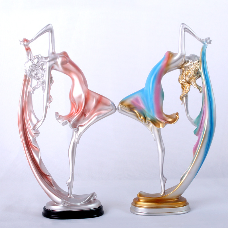Resin Crafts European Dancing Girl Home Decoration Creative Couple Gift Special Offer 28