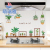 Oilproof Wall Sticker Paper Kitchen Fully Transparent Extra Thick 60*90 Anti-Oilproof Wall Sticker High Temperature Resistant Stickers Waterproof Tile Sticker