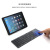 Three-System Universal Three Folding with Touch Pad Phablet Computer Wireless Bluetooth Portable Mini Keyboard