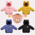 New Luminous Bear Children 'S Cotton Clothes Down Cotton-Padded Clothes For Boys And Girls Baby Children 'S Cotton-Padded Clothes Fleece-Lined Warm Cotton Jacket