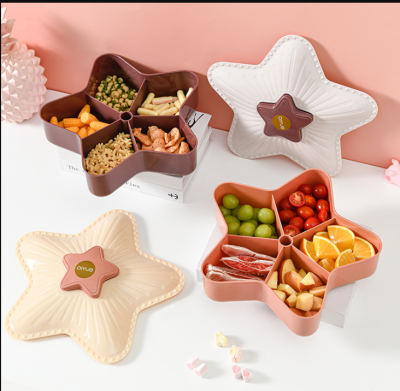 Creative Dried Fruit Box Candy Box Plastic XINGX Candy Box Lazy Fruit Plate