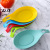 Silicone Shelving Pad Kitchenware Placement Pad Insulation Creative Soup Spoon Flavor Dish Coaster Easy Cleaning Shelf Pad Kitchen Tools