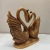 Resin Crafts Heart-to-Heart Couple Swan Decoration Wine Cabinet Show Window Decoration Craft Gift Decoration Wholesale