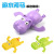 557 Wind-up Spring Swimming Hippo Toy Baby Bath Bath Swimming Toy