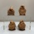 Resin Crafts Cute Mini Set Four Bird Ornaments Home Small Show Window Decoration Craft Gift Decoration