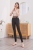 2021 Autumn and Winter New Velvet Nylon Composite Black Leggings Female High Waist Tight Slimming outside Wear High Elastic Skinny Pants
