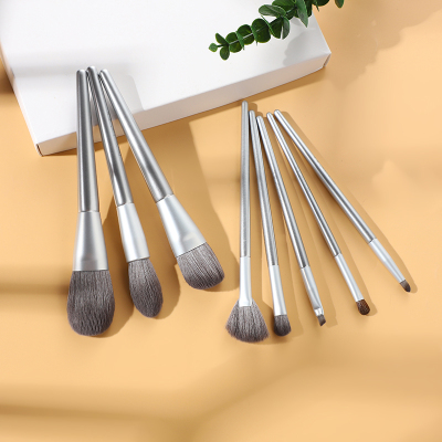 Yue Guang Makeup Brush Set Soft Hair + Horsehair Eyeshadow Brush + Fiber Hair Powder Brush + Pu Brush Bag Makeup Brush