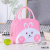 New Cartoon Lunch Box Bag Lunch Bag Lunch Bag Heat Preservation Lunch Bag School Work Lunch Box Bag Lunch Box Bag