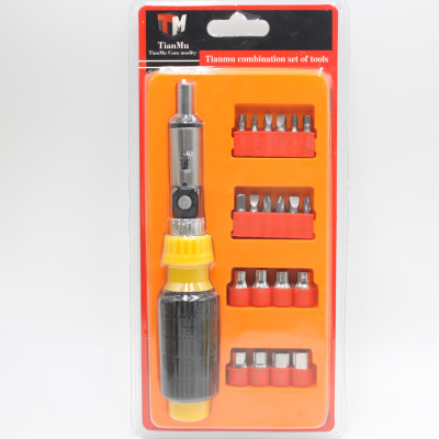 TM509 AutoMatic Tools 21-Piece Set Household Multi-Function Screwdriver Set Factory Direct Sales Ten Yuan Store Supply