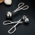Stainless Steel Thickened Kitchen Steak Tong Hotel Restaurant Buffet Clip BBQ Clamp Salad Clip Food Clip