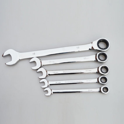Ratchet Dual-Purpose Wrench Fast Wrench Offset Spanner Fast Ratchet Wrench Dual-Purpose Open PluM WrenchM
