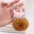Amazon Hot Selling Fox Pu Fur Ball Keychain Pendant Ali Fox Color Hair Ball Bag Pendant Customized