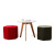 Living Room Sofa Kung Fu Tea Table with Lazy Board Library Amusement Park Short Stool Balcony Home Shoes Changing Chair