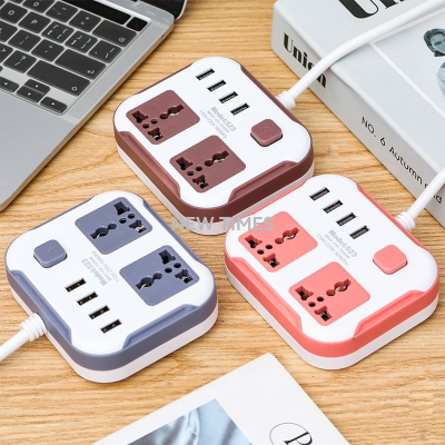 Newtimes Socket USB with Switch Socket Household Socket European USB Socket British Socket