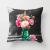 American Country Pillow Sofa Cushion Office Cushion Bedside Backrest Car Cushion Flowers Pillowcase Inserts