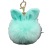 Plush Key Chain Pendant Cute Rabbit Ear Fuzzy Ball Pendant Imitation Fur Bag Accessories Hairy Ball Pendant