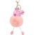 Peiqi Cute Pig Plush Key Chain Pendant Social Person Pig Women's Bag Car Key Ring Wholesale
