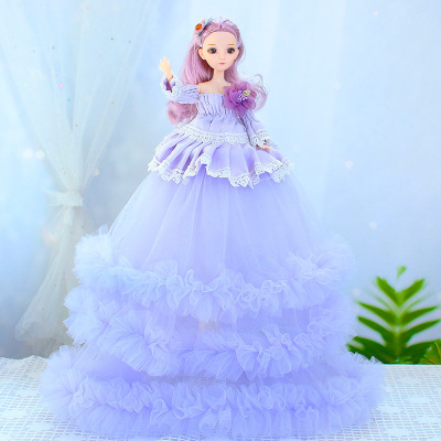 50cm Spring New Creative Barbie Doll Girl Toy Wedding Doll Gift Set Ornaments