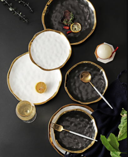 western cuisine plate northern european dish household wholesale ceramic tableware