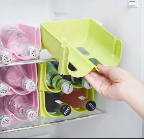creative style refrigerator drinks storage box