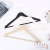 Wooden Clothes Hanger Clothing Store Hotel Anti-Skid Seamless Solid Wood Clothes Hanger Factory Wholesale Wooden Clothes Hanger Multi-Color Optional