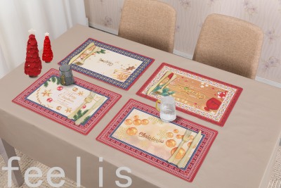 PVC Printed Christmas Placemat