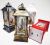 Cross-Border Wholesale Christmas Candlestick Lamp Storm Lantern Decoration Flame Lamp Home Decoration Led Luminous 3D Small Night Lamp