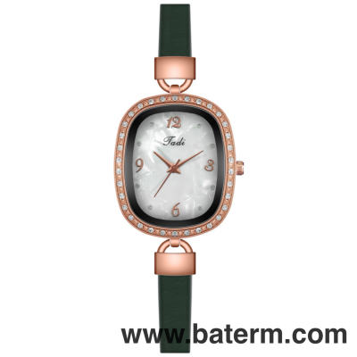 Internet Celebrity Fashion Personality and Creativity Women's Belt Watch Oval Retro 3.6.9 Temperament Women's Watch Simple Watch