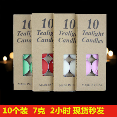 Factory Wholesale Insulation Candle Tea Small Candle Proposal Display Picture Creative Candles Western Restaurant Insulation Candle