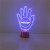 Acrylic LED Holiday Creative Decoration Gifts & Crafts Atmosphere Dynamic Decoration Acrylic 3D Small Night Lamp