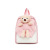 2021 New Children's Bags Cartoon Cute Ins Style Teddy Bear Rabbit Doll Backpack Kindergarten Backpack