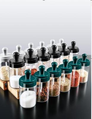 Kitchen Supplies Glass Seasoning Jar European Style Seasoning Bottle