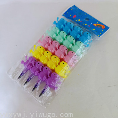 Stock Supply 5 Monkey Crayon Sharpening-Free Pencil 4 Bags Shape Crayon Creative Festival Pen