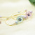 2021 Woven Dried Flower Bracelet Lace Flower Simple Jewelry Mori Style Fresh Preserved Fresh Flower Stall Supply Girl