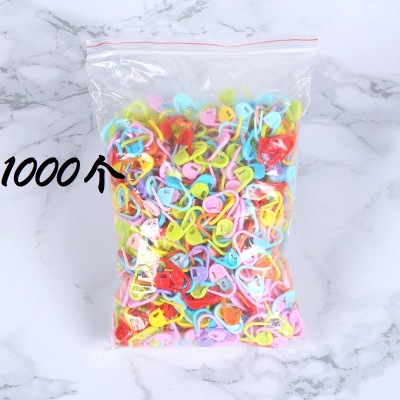 [Manufacturer] Stitch Marker DIY Knitting Tools Candy Color 1000 PCs/Pack Plastic Small Button