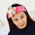 Korean Style Internet Celebrity Five-Color Smiley Face SUNFLOWER Headband Female Cute Girl Wash Hair Band Factory Direct Supply Spot Hair Band
