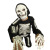 Wansheng Ghost Festival Children's Party Stage Performance White Skeleton Suit