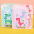 Cartoon Notepad with Ballpoint Pen Children's Diary Student Notebook Portable and Cute Small Gift