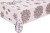 BP Flower Yarn Fabric Tablecloth, Oil-Proof and Stain-Proof Waterproof Tablecloth