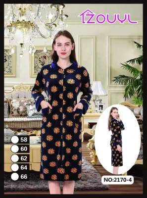 Central Asia Ladies' Homewear 8-Point Sleeve-Length Skirt Halati