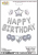 Cross-Border Happy Birthday 18-Inch Star Sequins Aluminum Foil Balloon Set Children's Party Birthday Package