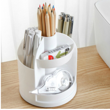 creative pen holder desktop plastic grid pen holder