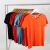 Cotton round Neck Short Sleeve T-shirt Custom Logo Advertising T-shirt Work Group Clothes Printing Wholesale