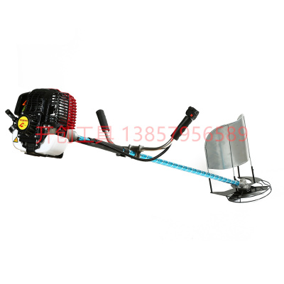 139 Four-Stroke Side-Mounted Mower Gasoline Weeding Machine Household Lawn Repair Machine