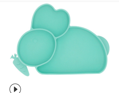 silicone baby plate