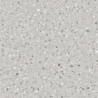 60X60cmGrey terrazzo with dotsWaterproof peel  stick floor tiles vinyl floor peel and stick tiles Suitable renovation