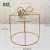 Nordic Golden Cake Stand Wedding Simple Three-Tier Display Stand Dim Sum Rack Wedding Cake Plate Set Cake Ornaments