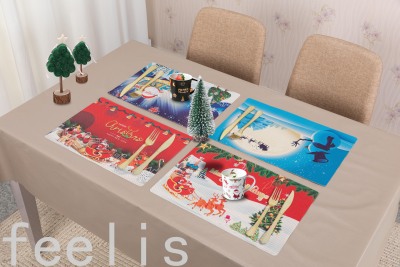 PVC Printed Christmas Placemat