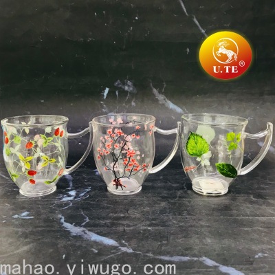 Glass Mug Breakfast Cup